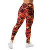 Ruby Gold Geometric Leggings | GearBunch