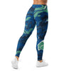 Liquid Marble Ocean Current Leggings | GearBunch