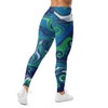 Liquid Marble Arctic Aurora Leggings | GearBunch