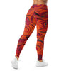 Liquid Marble Fire Opal Leggings | GearBunch