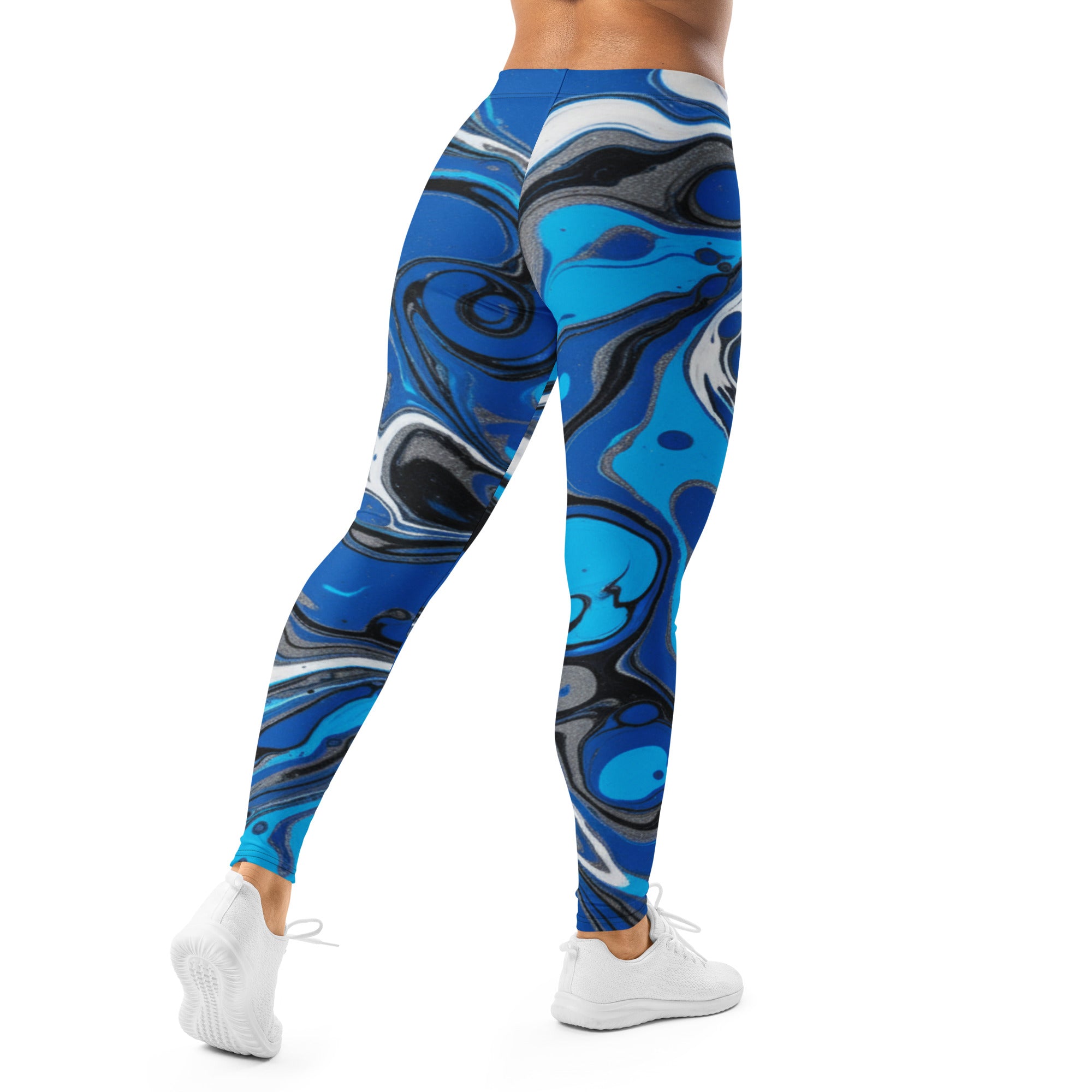 Liquid Marble Electric Storm Leggings | GearBunch