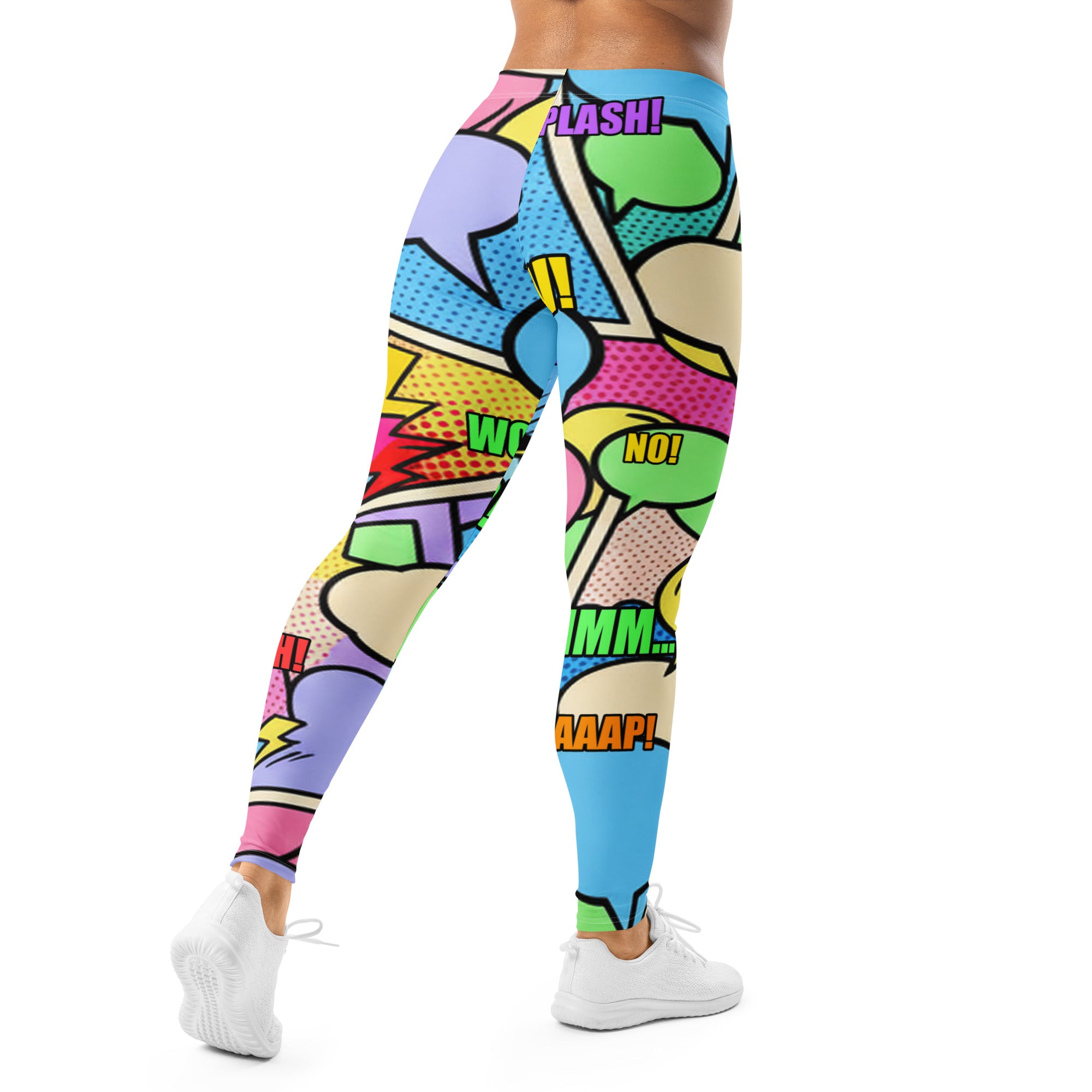 Comic Pop Candy Pastel Leggings | GearBunch