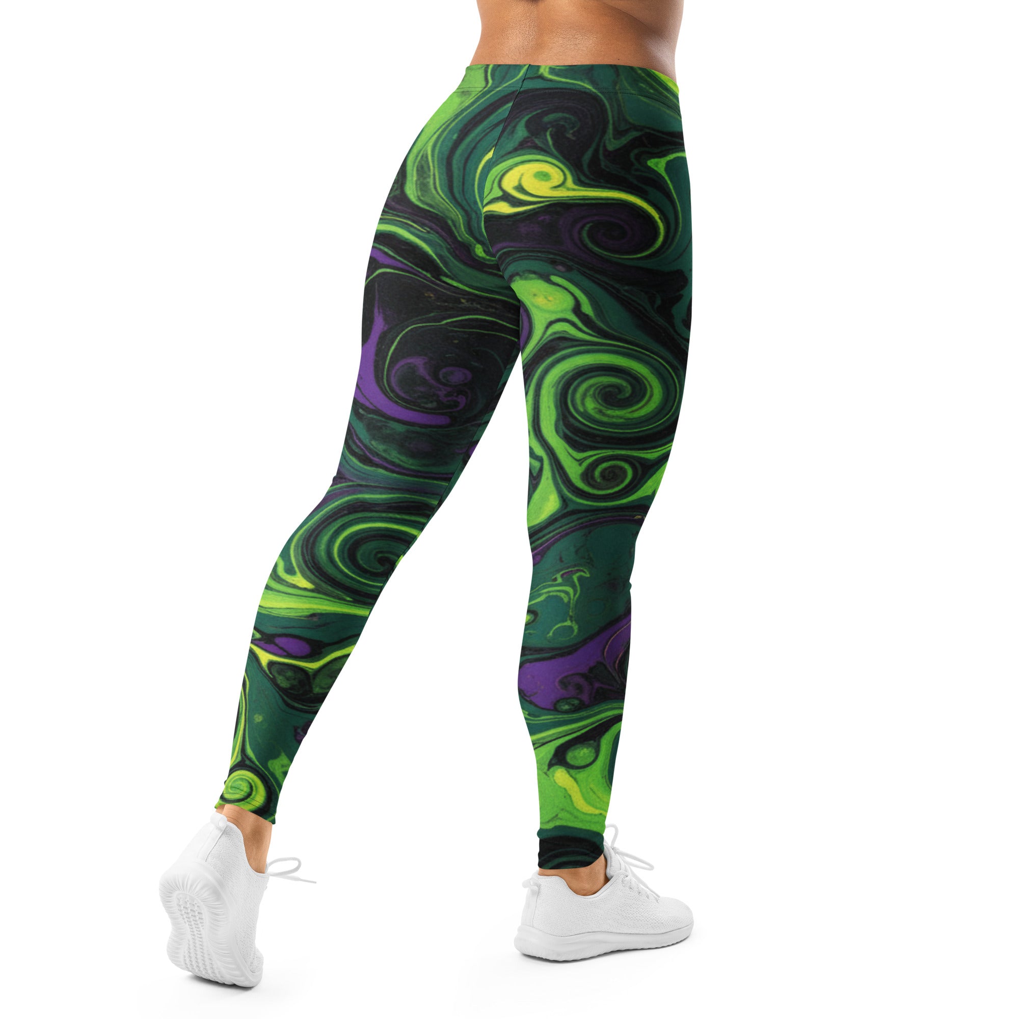 Liquid Marble Toxic Slime Leggings | GearBunch