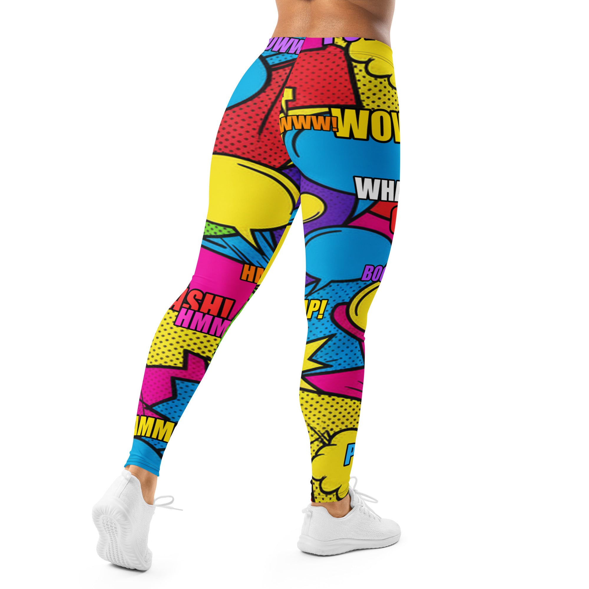 Comic Strip Retro Sunday Leggings | GearBunch
