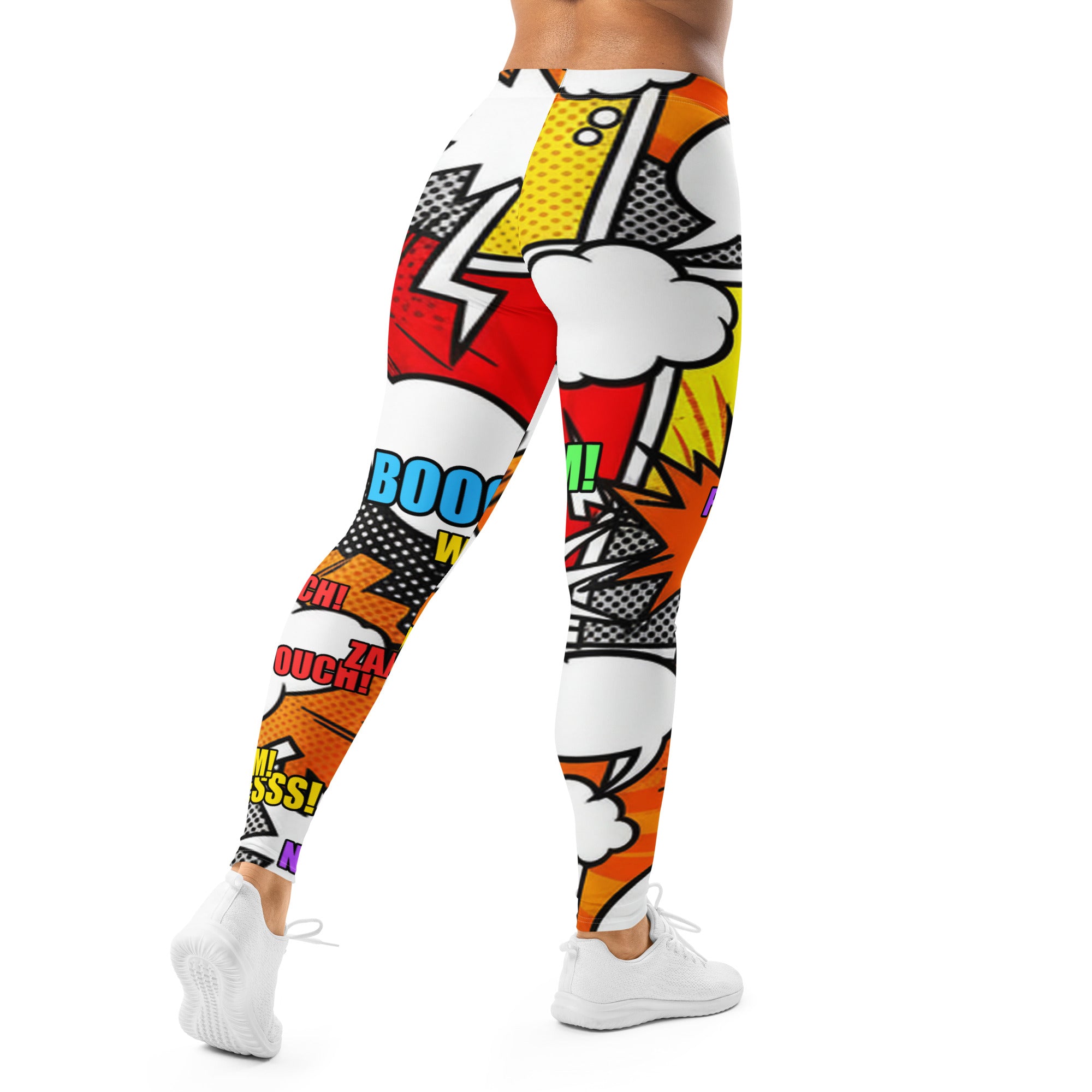 Comic Strip Boom Town Leggings | GearBunch