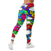 Comic Strip Zombie Apocalypse Leggings | GearBunch