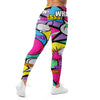 Comic Strip Pop Candy Leggings | GearBunch