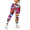 Comic Strip Disco Funk Leggings | GearBunch