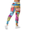 Comic Strip Kawaii Cute Leggings | GearBunch