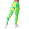 Psychedelic Lemon Zap Leggings | GearBunch