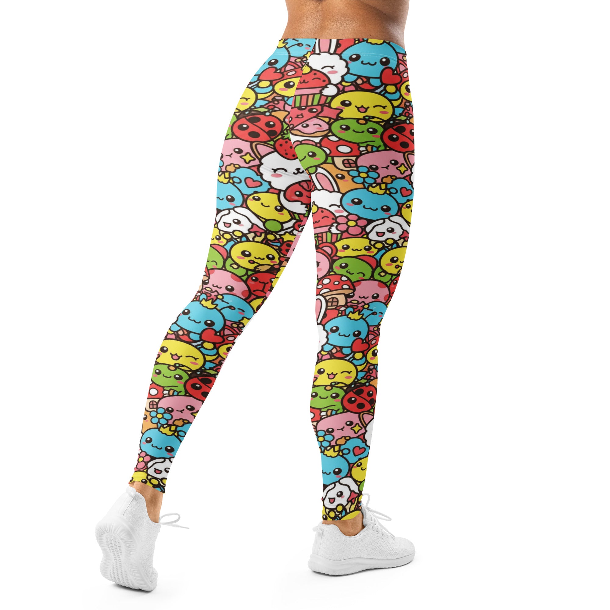 Kawaii Garden Bugs Leggings | GearBunch