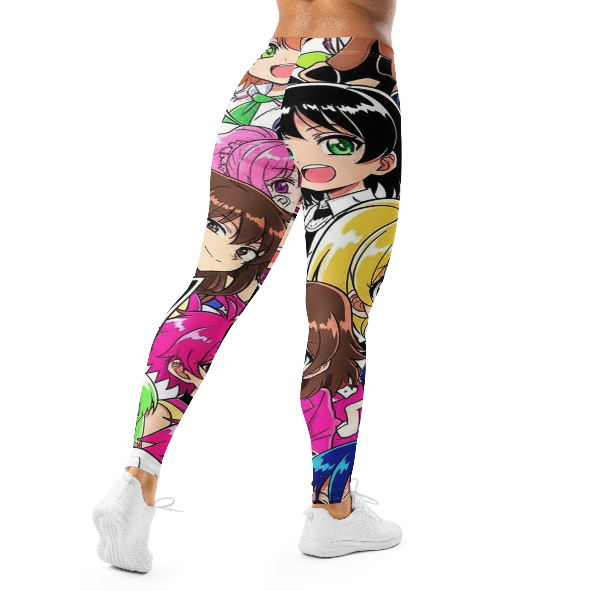 Anime Collage Sakura School Leggings | GearBunch