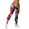 Anime Collage Street Fighter Leggings | GearBunch