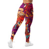 Anime Collage Sunset Samurai Leggings | GearBunch