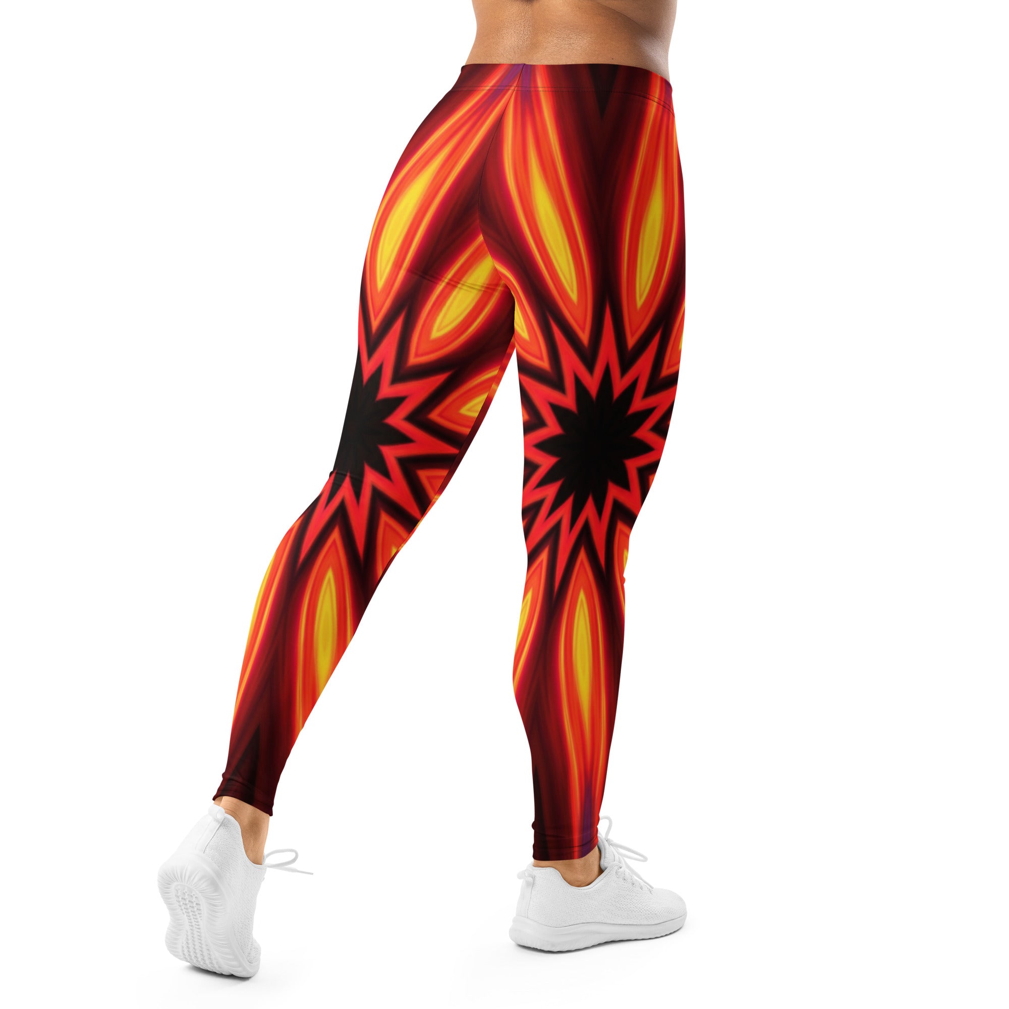 Psychedelic Infrared Leggings | GearBunch