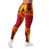 Psychedelic Magma Core Leggings | GearBunch
