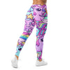 Vibrant Unicorn Rainbow Party Leggings | GearBunch