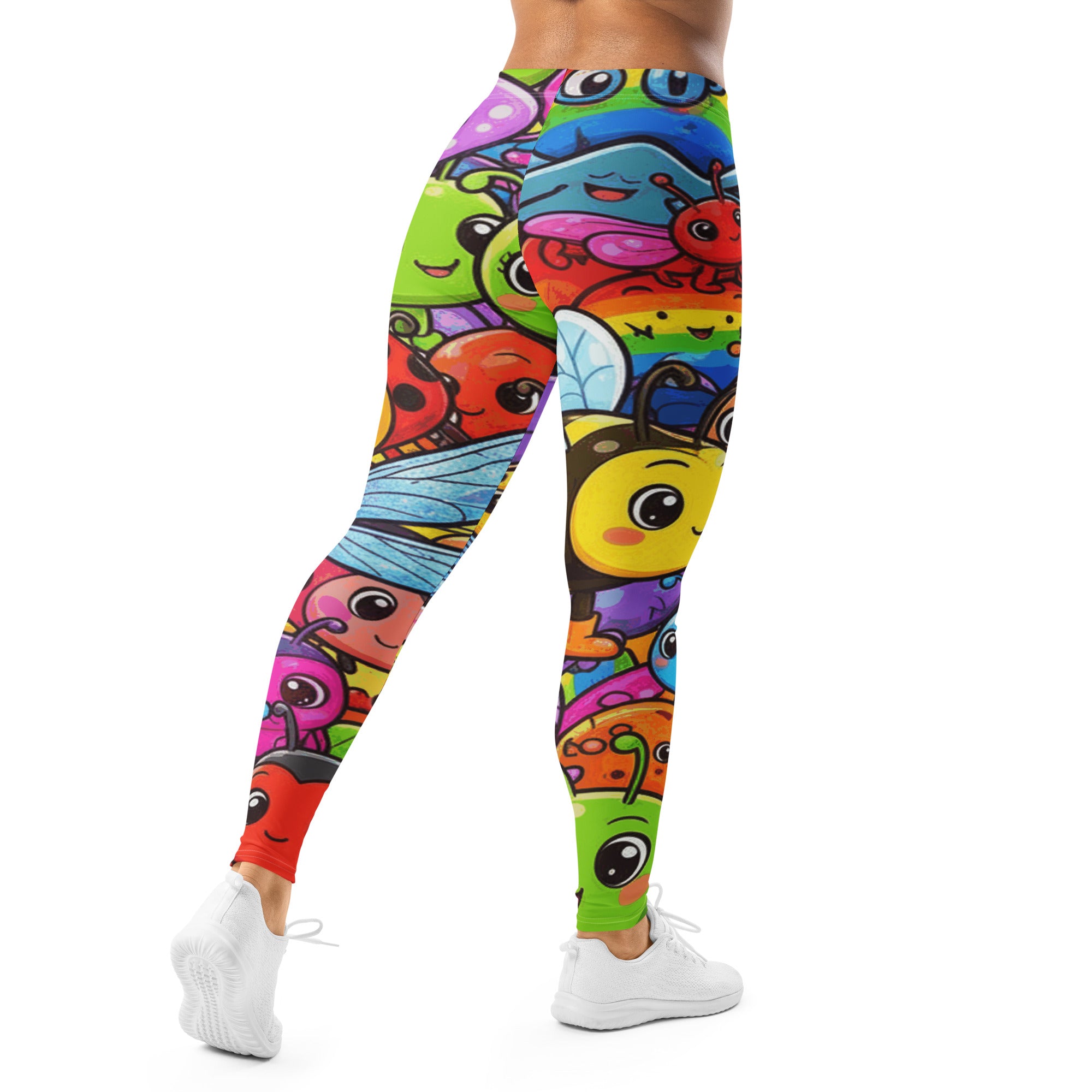 Vibrant Bug Life Leggings | GearBunch