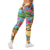 Vibrant Sloth Chill Leggings | GearBunch
