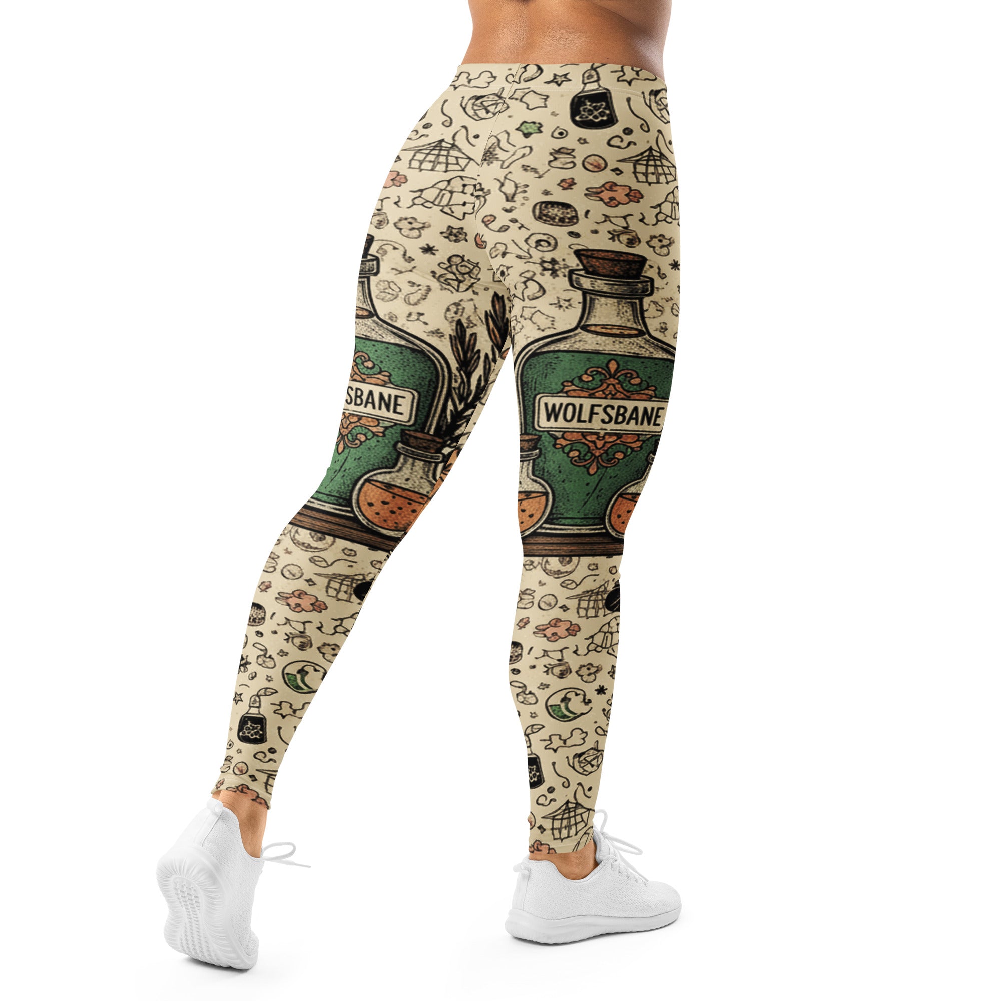 Witches Apothecary Bottles Leggings | GearBunch