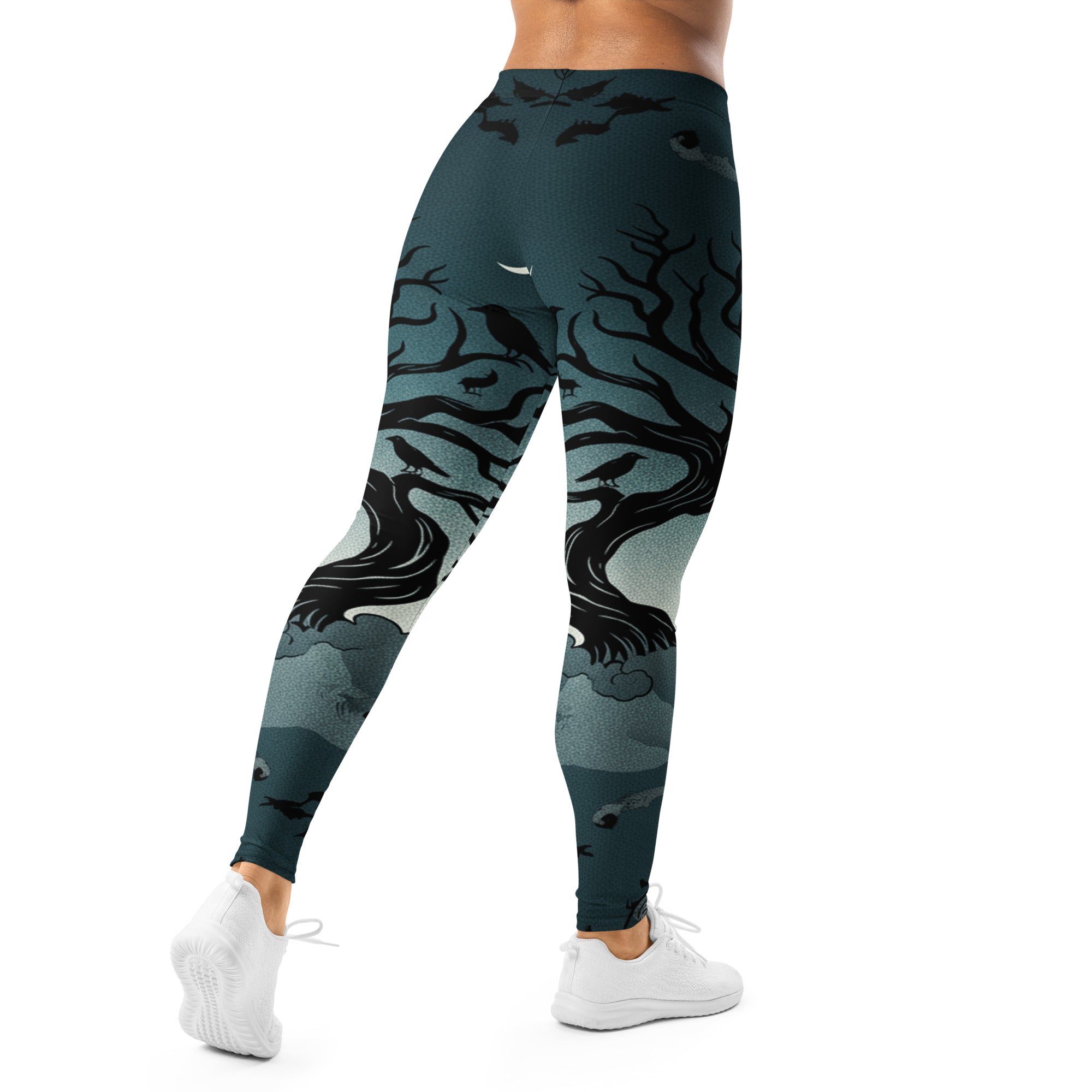 Haunted Forest Silhouette Leggings | GearBunch