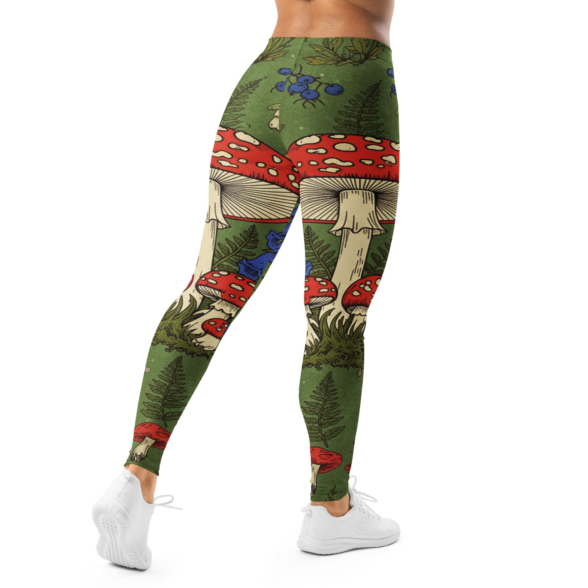 Mushroom Foraging Witch Leggings | GearBunch