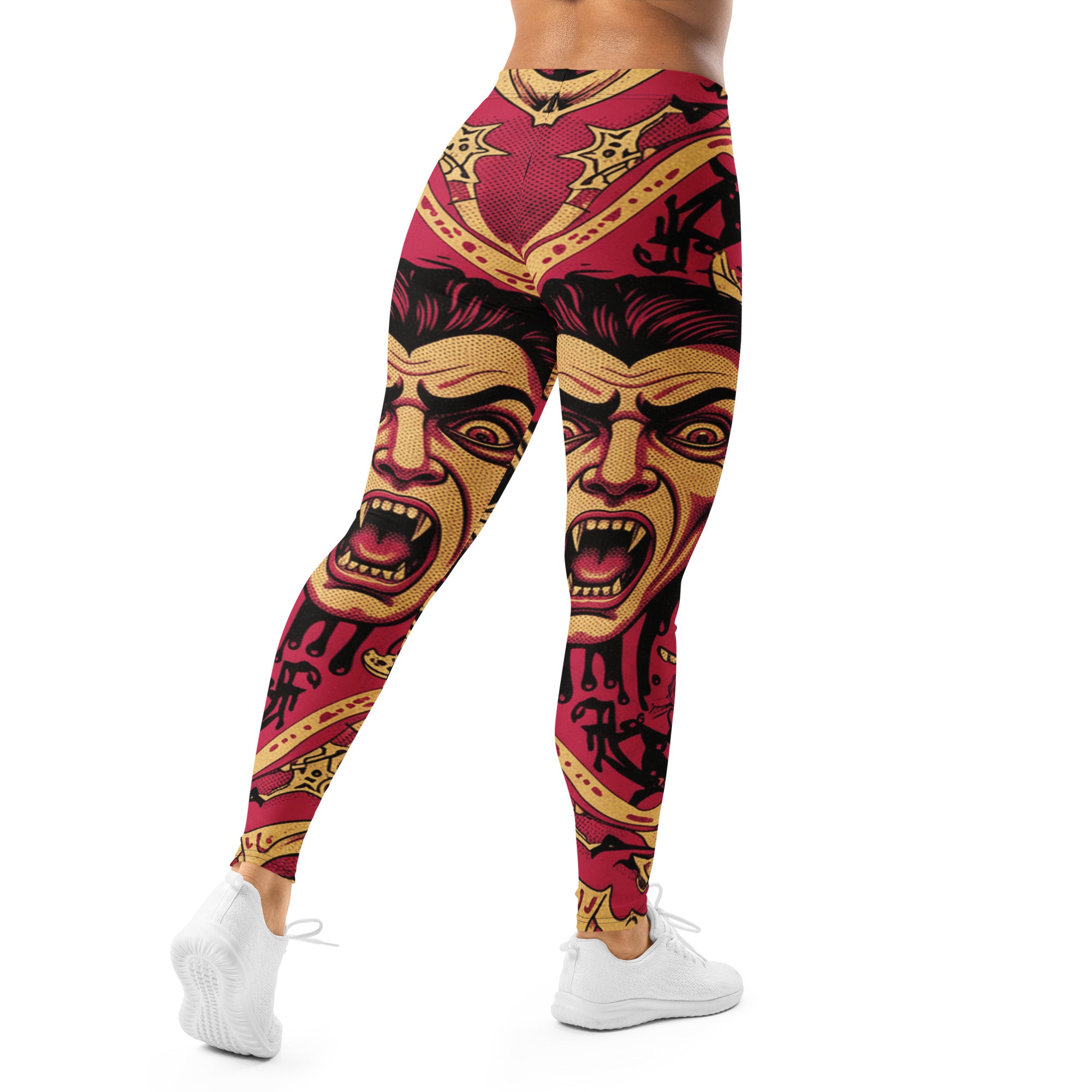 Hammer Horror Poster Collage Leggings | GearBunch
