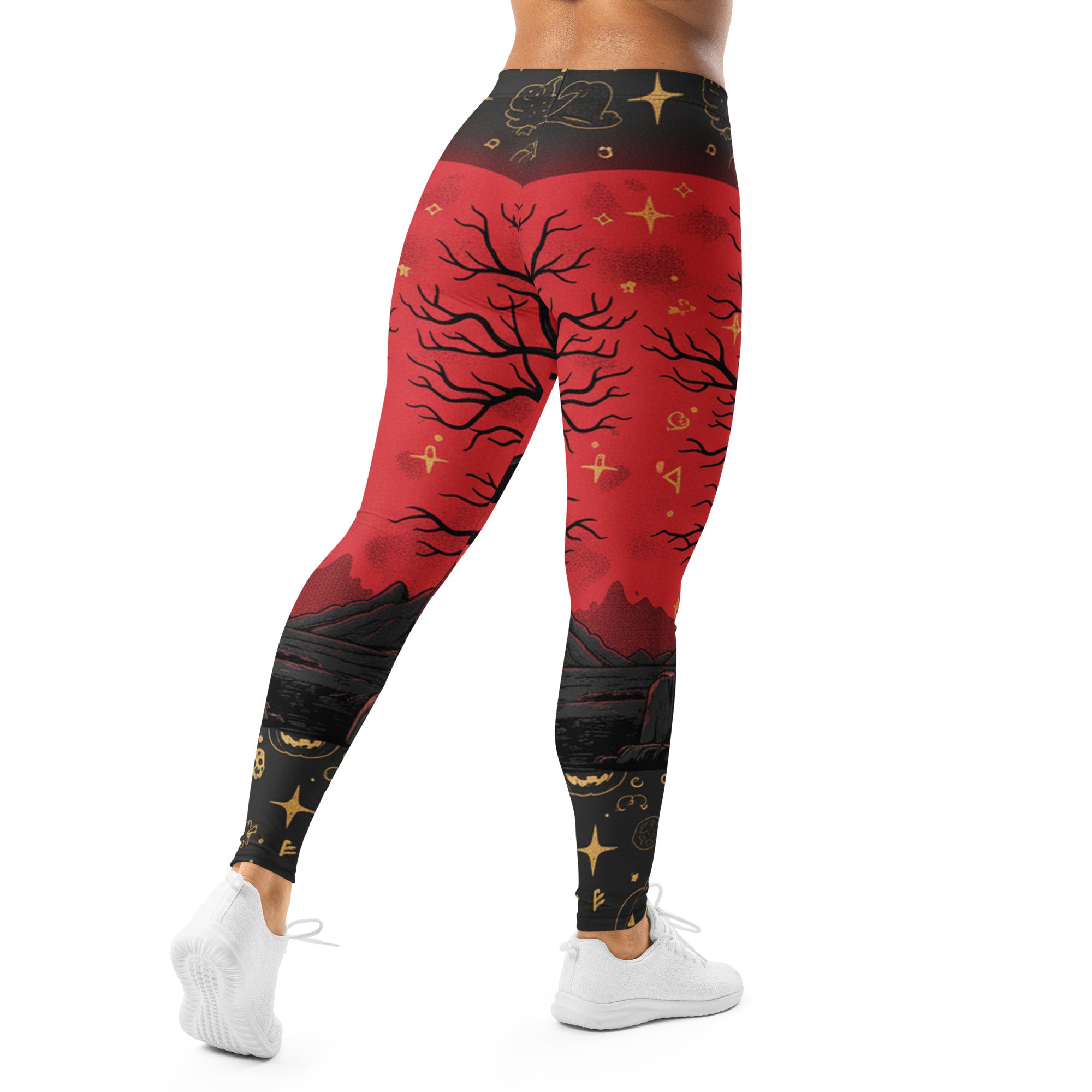 Samhain Blood Moon Leggings | GearBunch