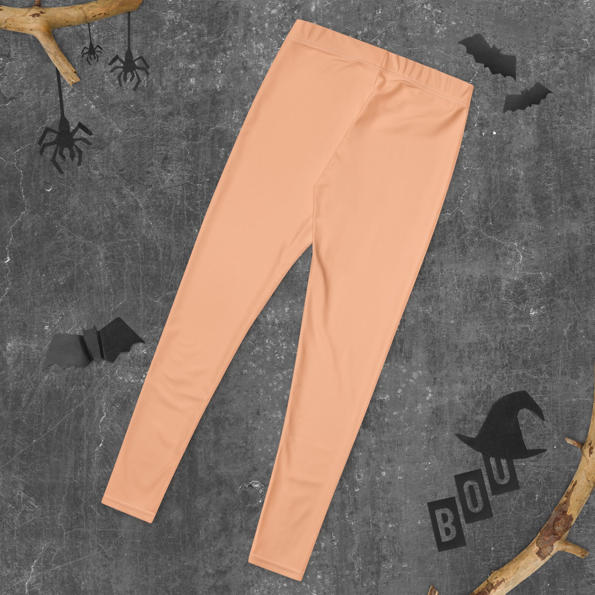 Solid Peach Fuzz Kids Leggings | GearBunch