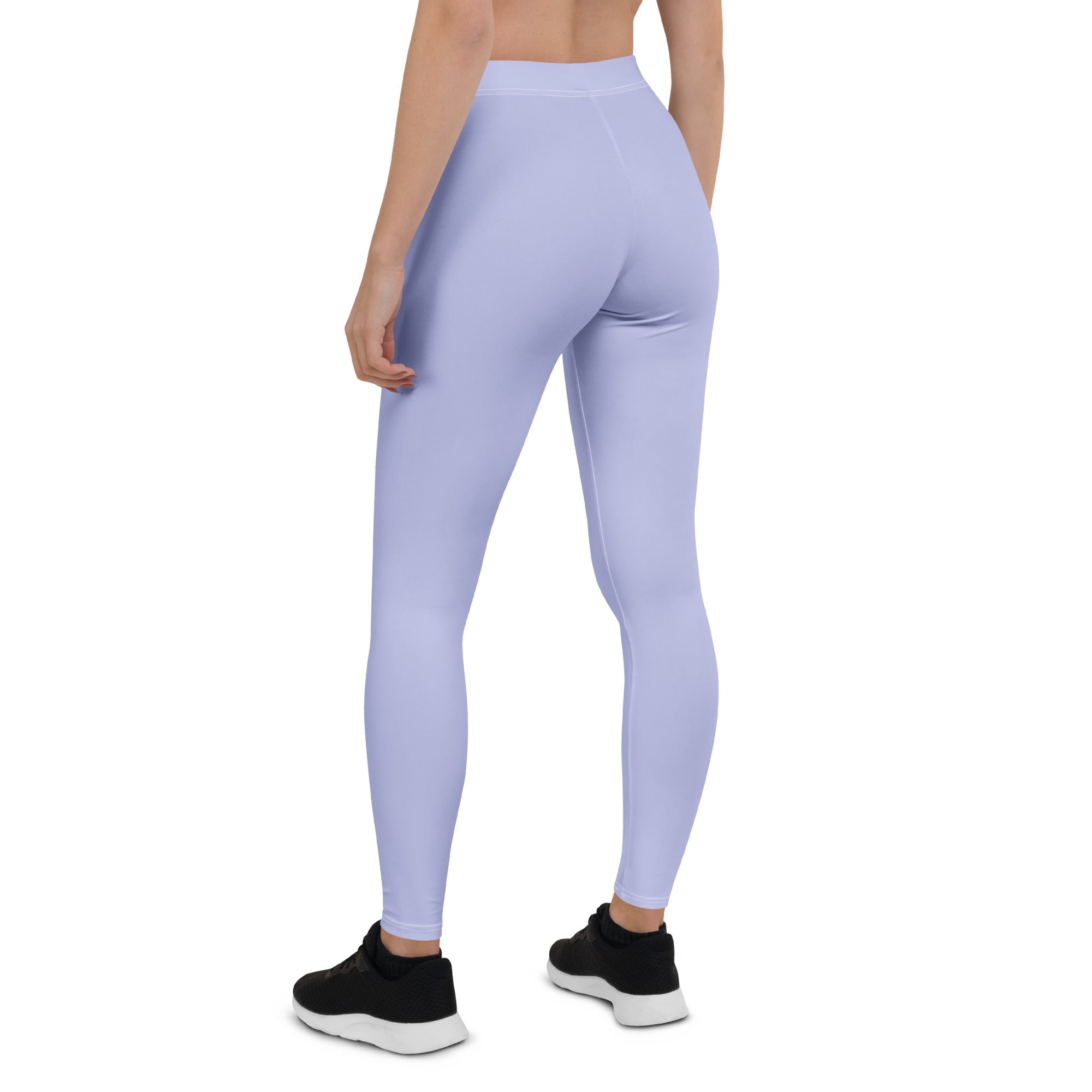 Solid Periwinkle Kids Leggings | GearBunch