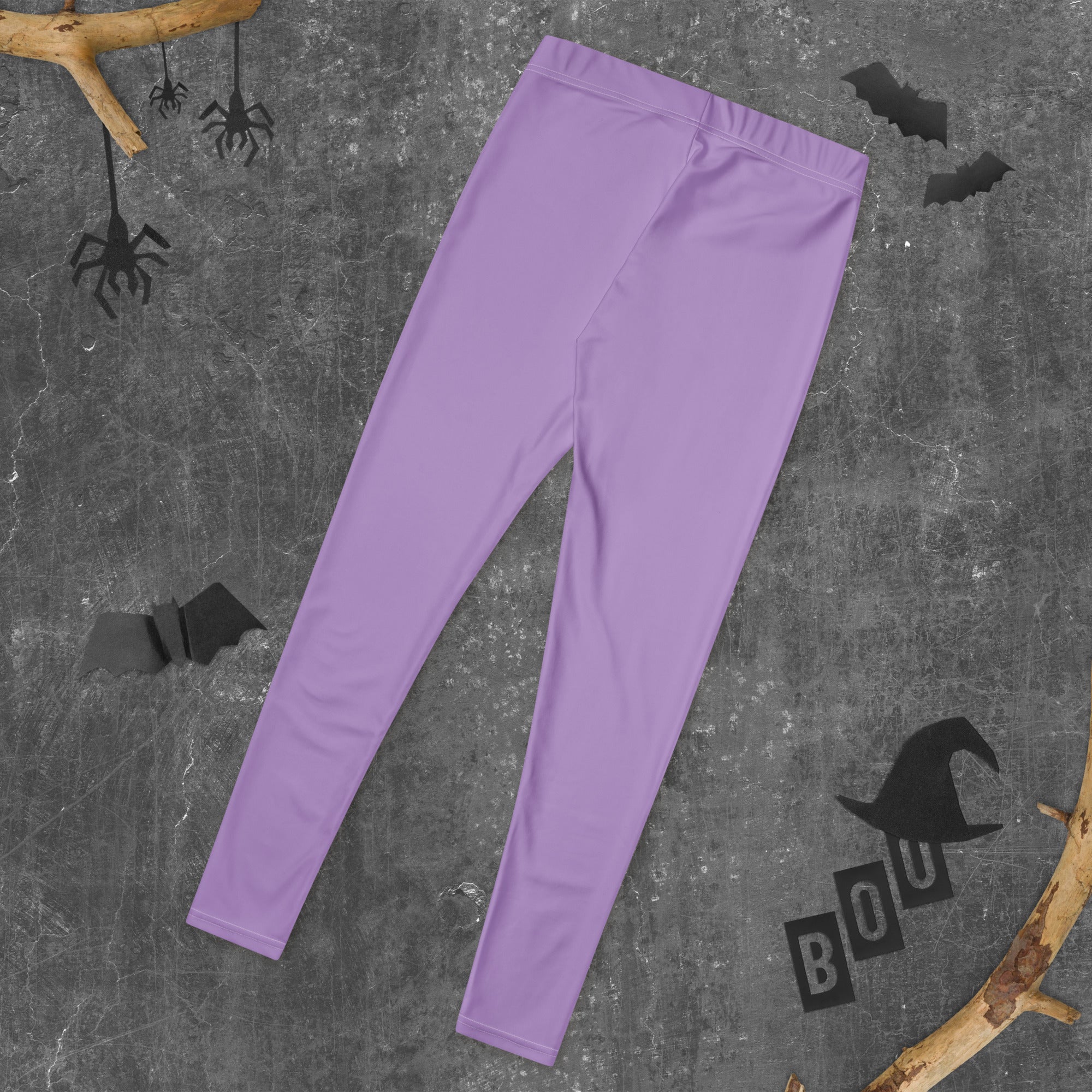 Solid Amethyst Orchid Kids Leggings | GearBunch