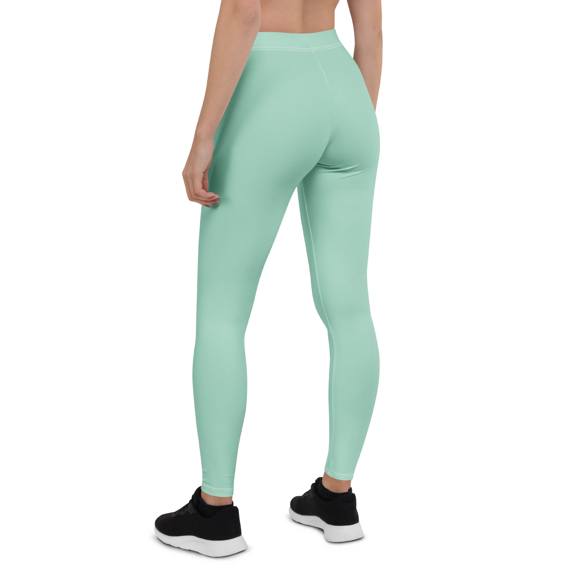 Solid Seafoam Kids Leggings | GearBunch