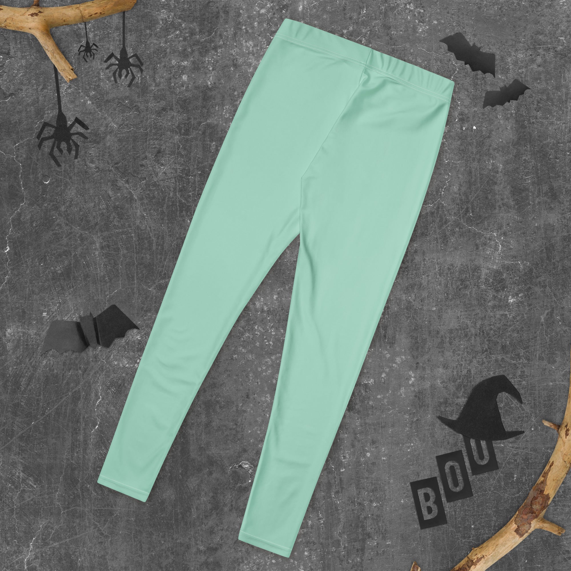 Solid Seafoam Kids Leggings | GearBunch