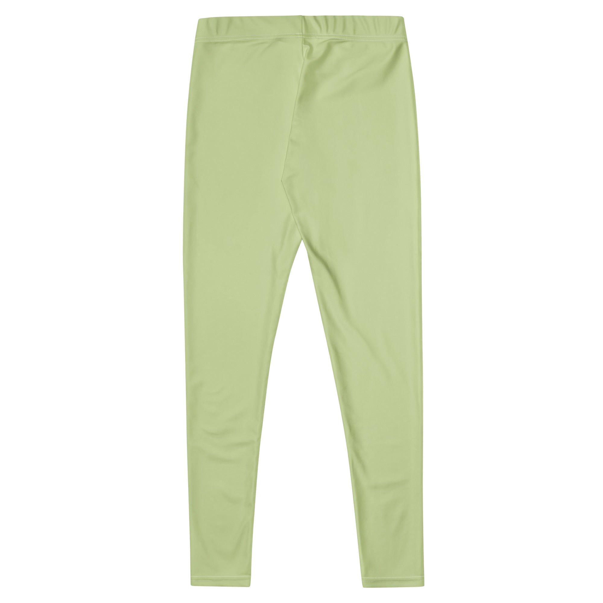 Solid Pistachio Kids Leggings | GearBunch
