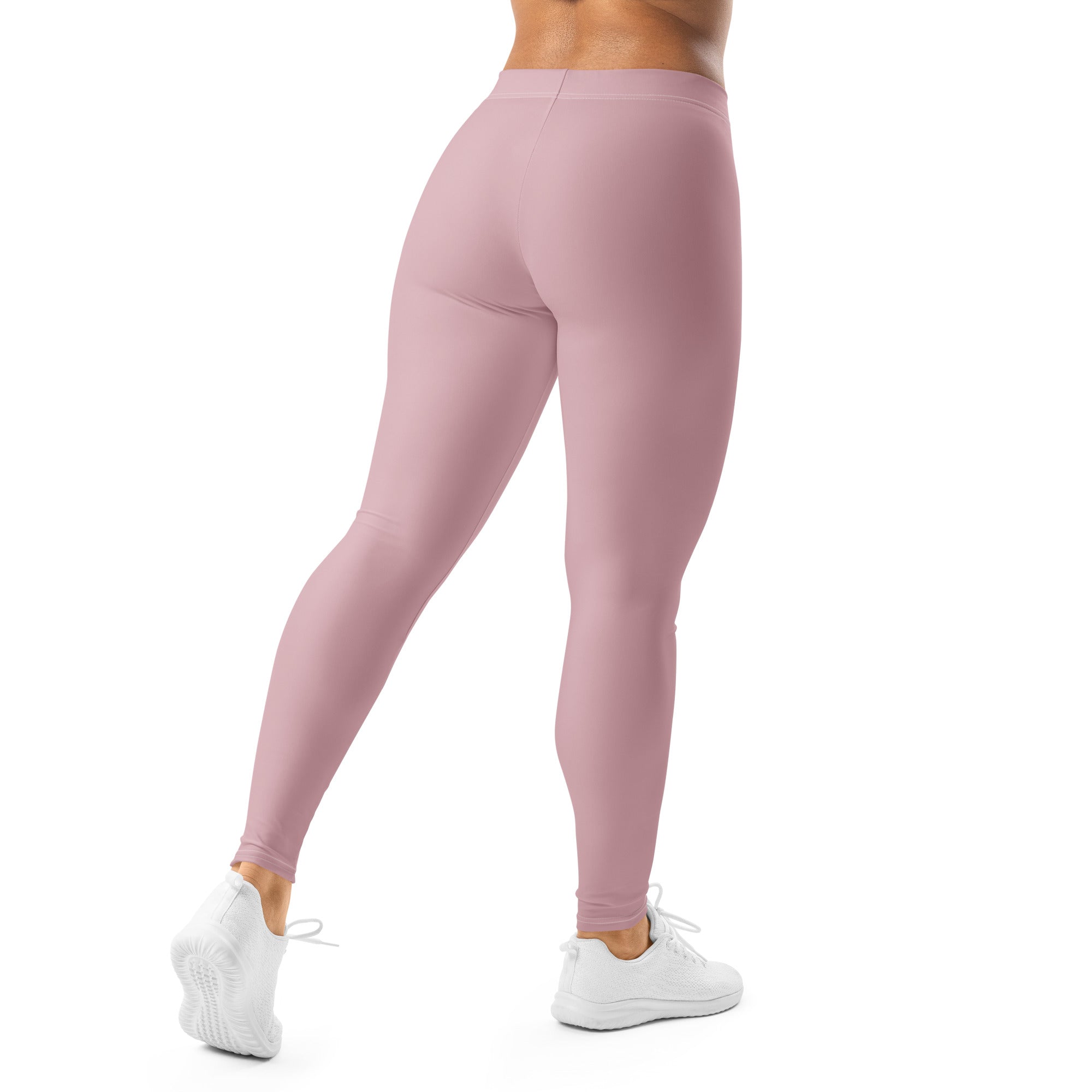 Solid Dusty Rose Kids Leggings | GearBunch