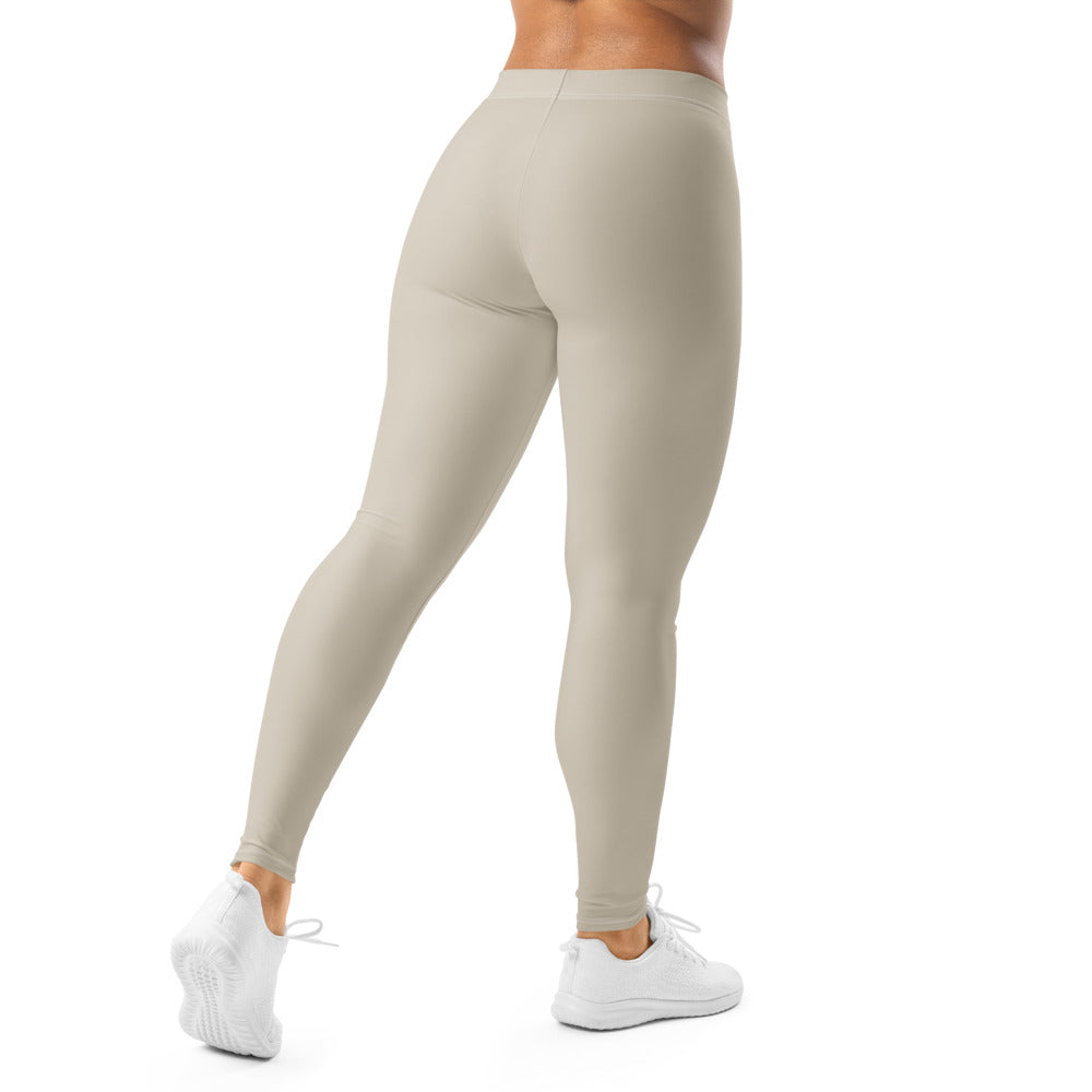 Solid leggings back view | GearBunch