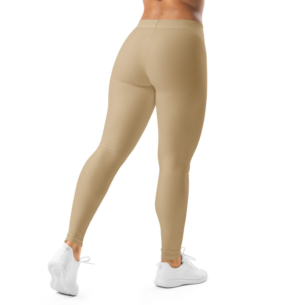 Solid leggings back view | GearBunch