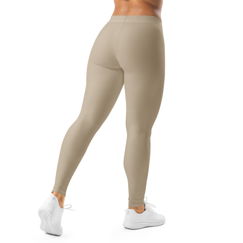 Solid leggings back view | GearBunch