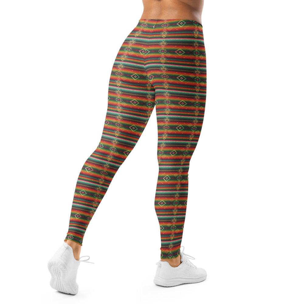 Solid leggings back view | GearBunch