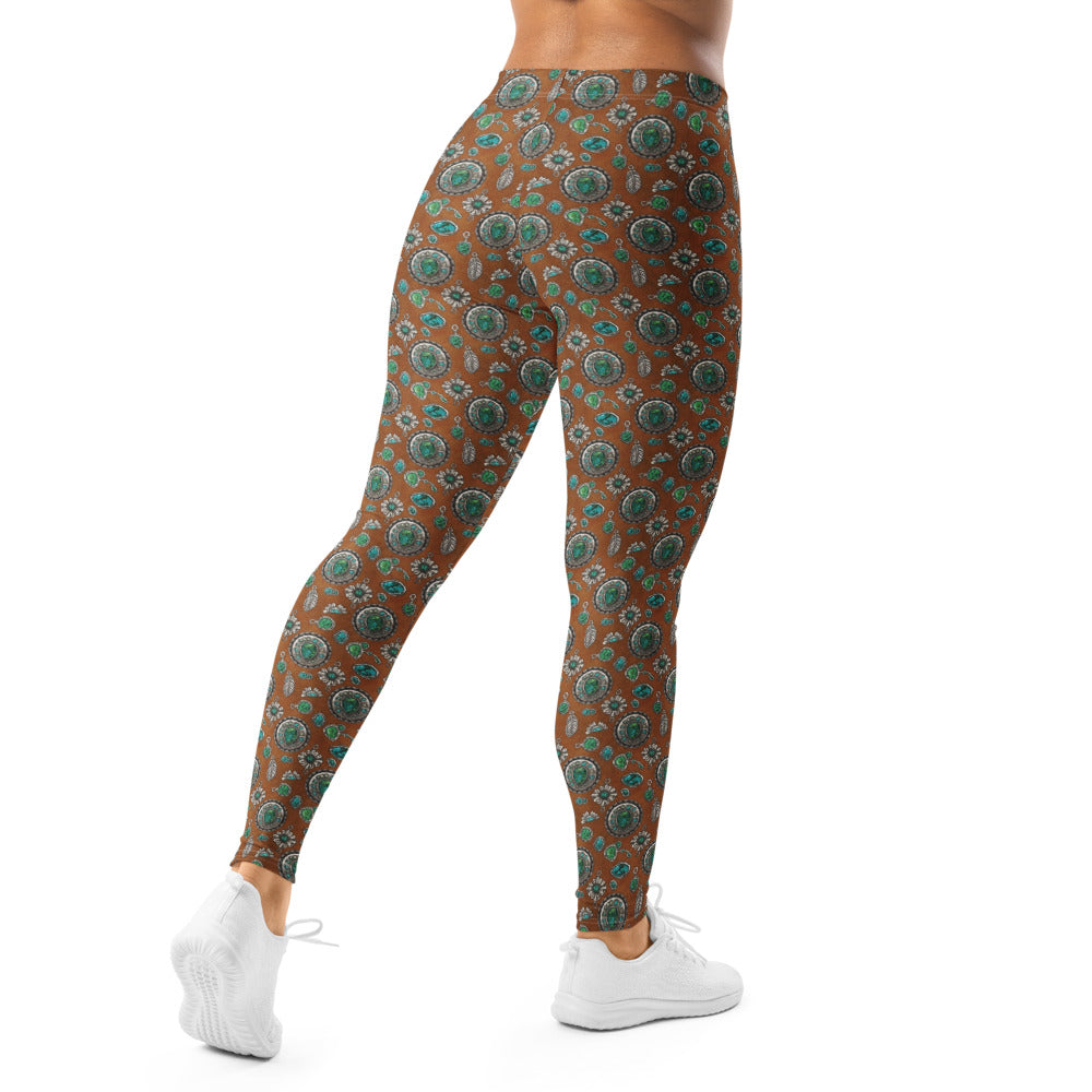 Solid leggings back view | GearBunch