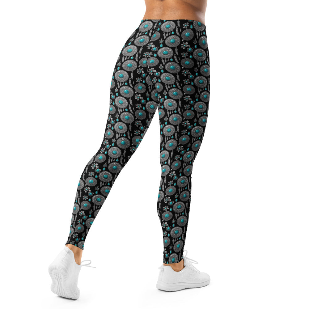 Solid leggings back view | GearBunch