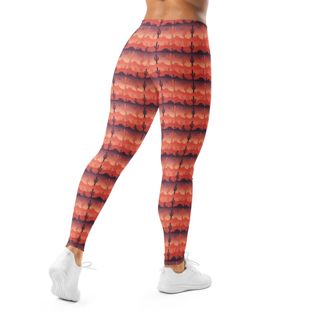 Solid leggings back view | GearBunch