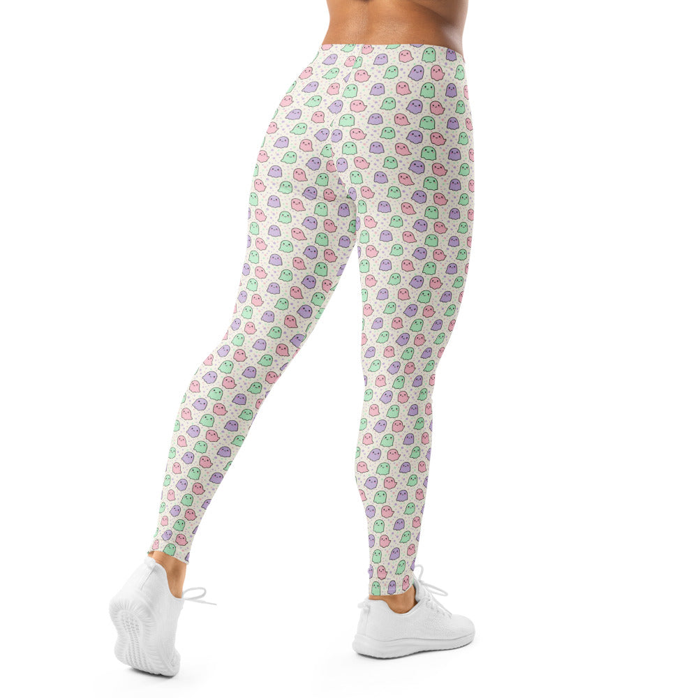 Solid leggings back view | GearBunch