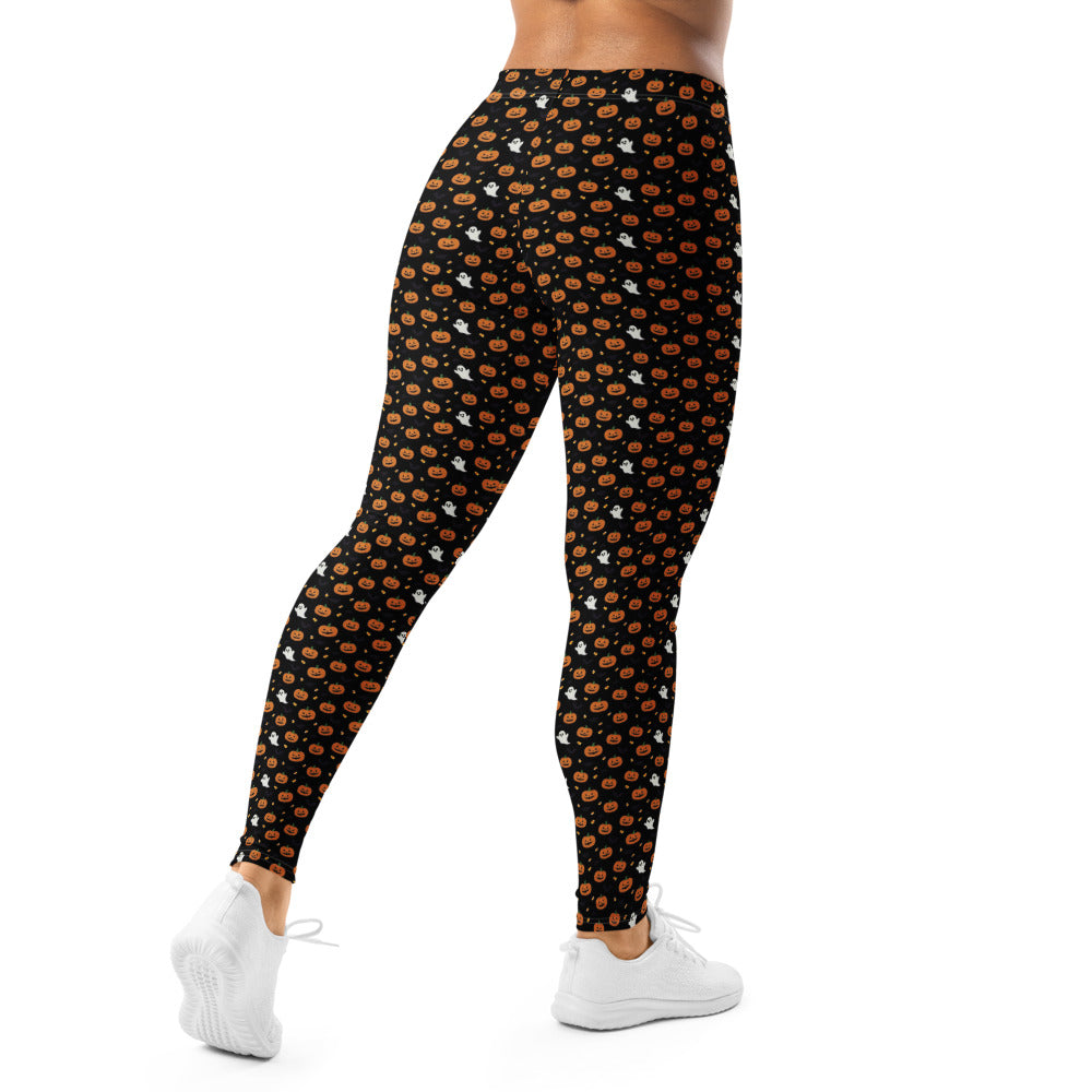 Solid leggings back view | GearBunch