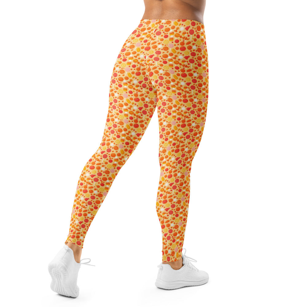 Solid leggings back view | GearBunch