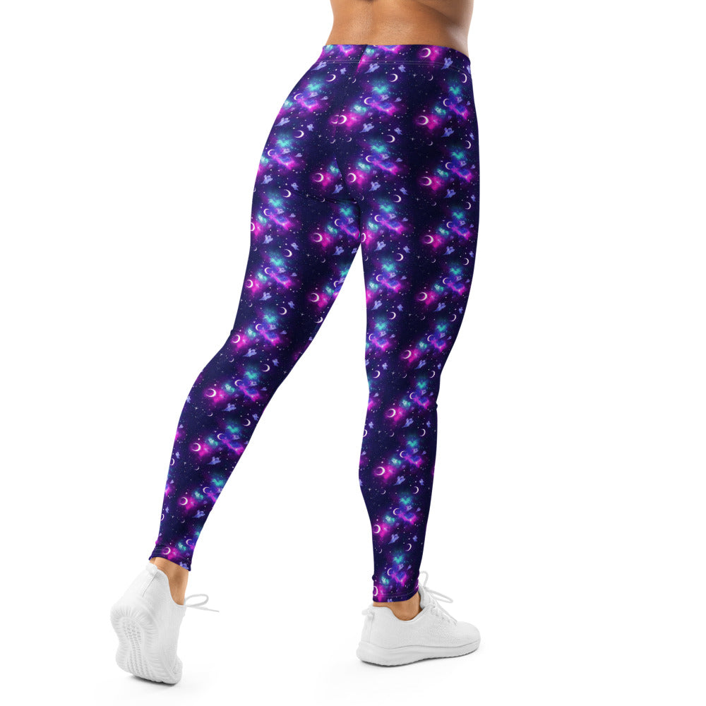 Solid leggings back view | GearBunch