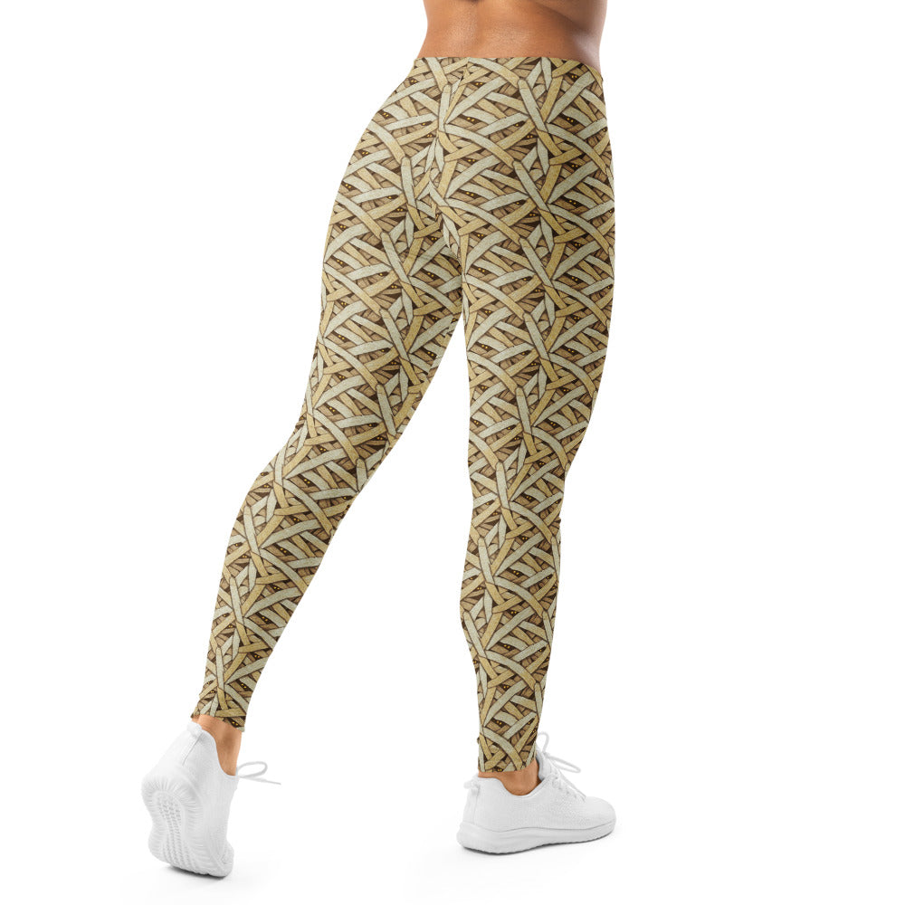 Solid leggings back view | GearBunch