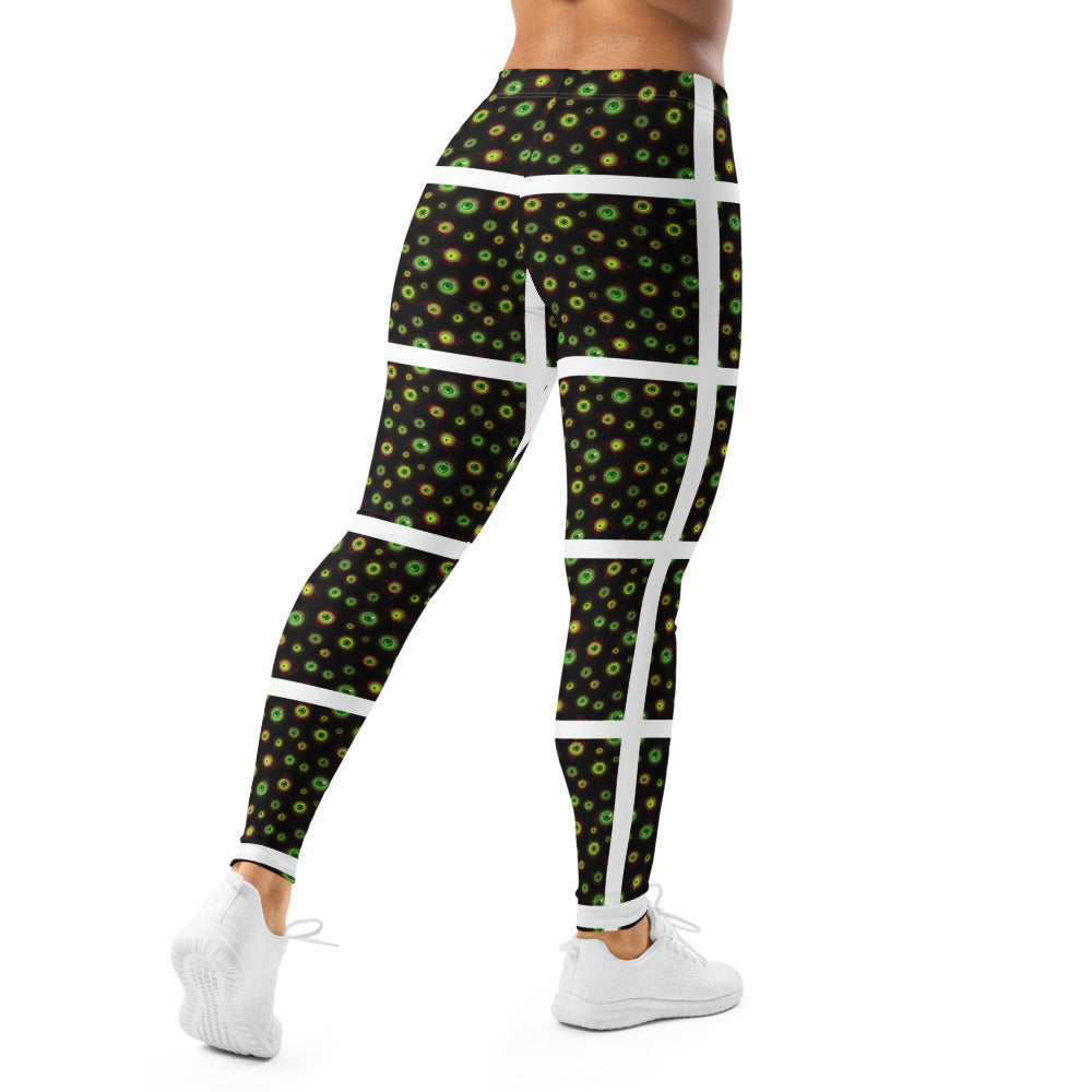 Solid leggings back view | GearBunch