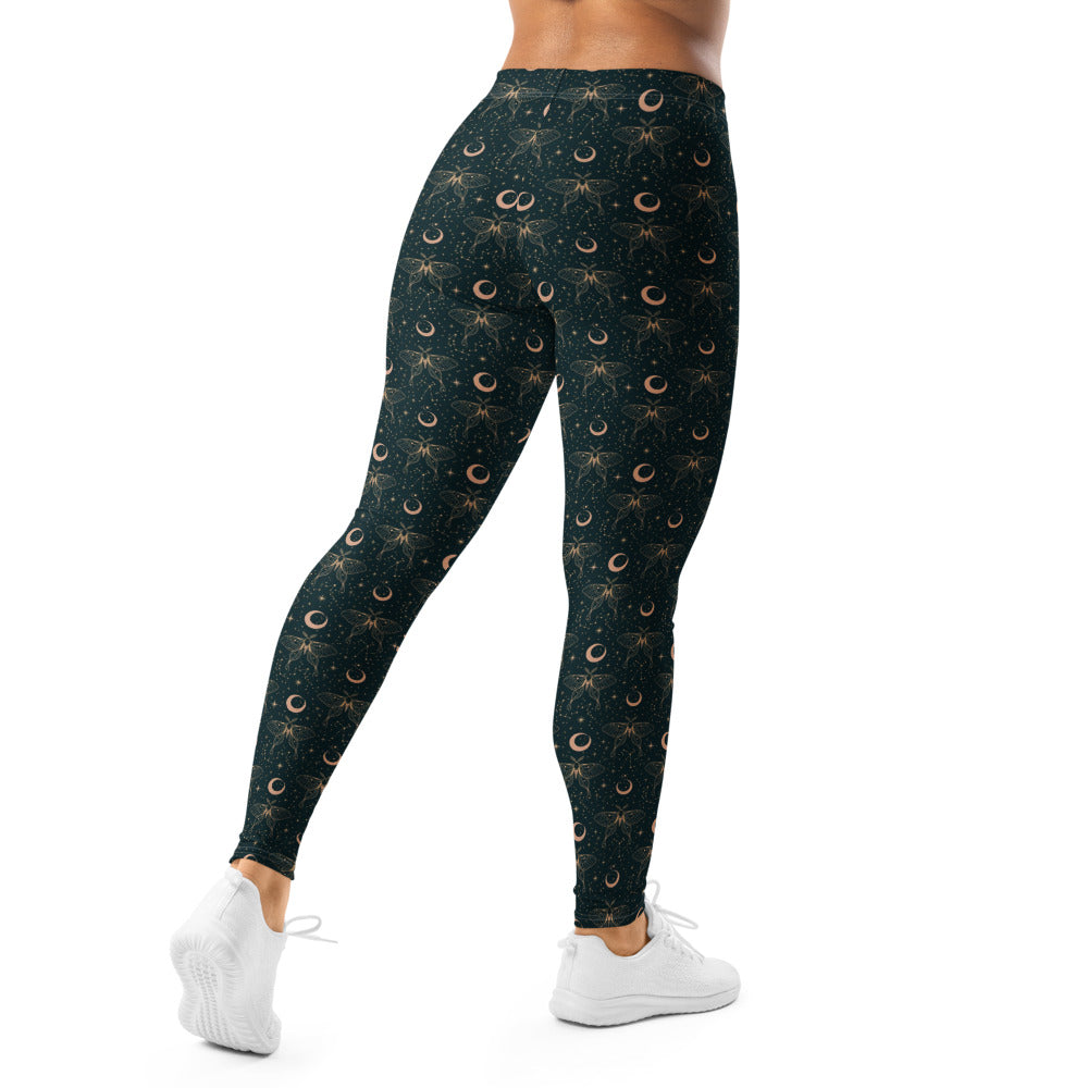 Solid leggings back view | GearBunch
