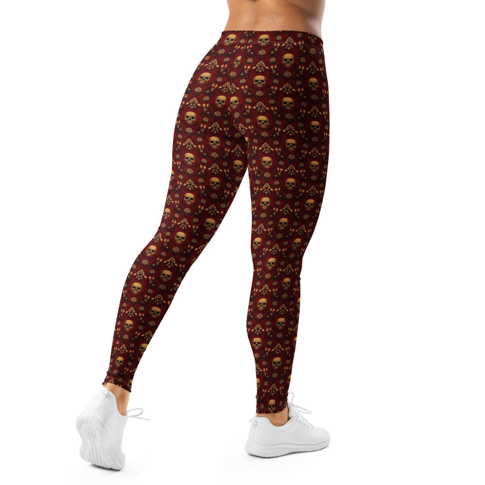 Solid leggings back view | GearBunch